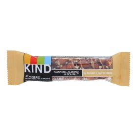 Kind - Bar Caramel Almond Sea Salt - Case Of 12-1.4 Oz