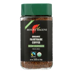 Mount Hagen Organic Fairtrade Instant Decaffeinated Coffee - Case Of 6 - 3.53 Oz