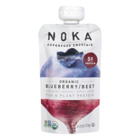 Noka Superfood Blueberry Beet Blend - Case Of 6 - 4.22 Oz