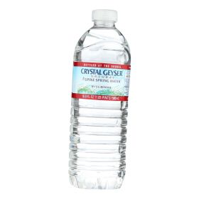 Crystal Geyser Alpine Spring Water, Spring Water - 1 Each - 24/16.9z