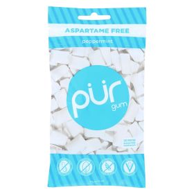 Pur Peppermint Gum - Case Of 12 - 2.72 Oz