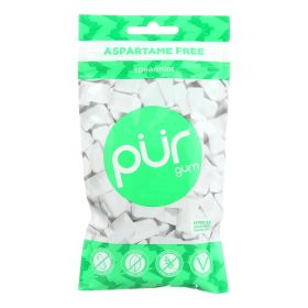 Pur Spearmint Gum - Case Of 12 - 2.72 Oz