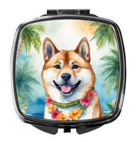 NEW Akita Luau Compact Mirror Decorative Travel Makeup Mirror for Women Girls Gifts Pocket Makeup Mirror Folding Handheld